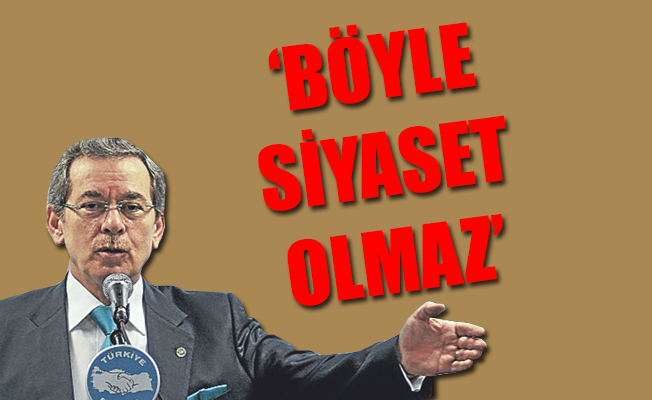 'MHP'den oy alamayacağını Erdoğan da biliyor'