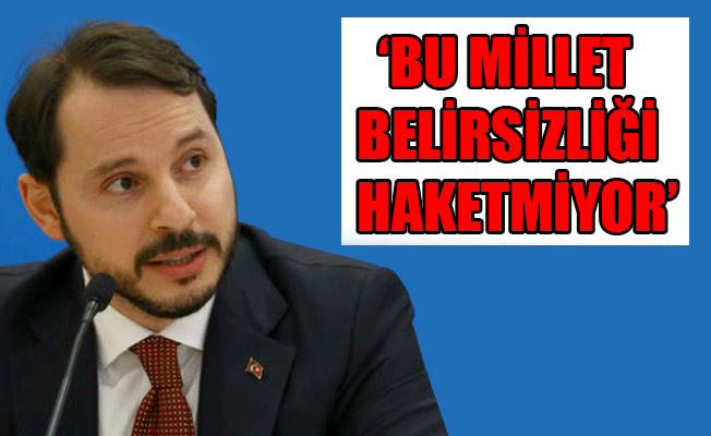 Bakan Albayrak: 'Sıkıldık' diyorlar, kimden, neyden sıkıldın?