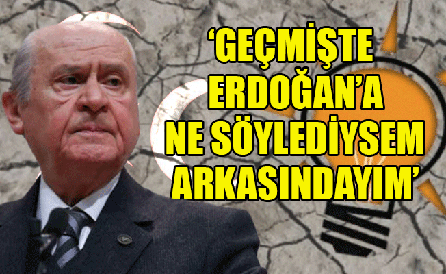 Cumhur İttifakı'na bir darbe de Bahçeli'den