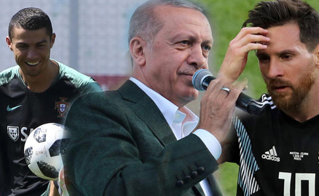 Ronaldo mu Messi mi? Erdoğan yanıtladı...