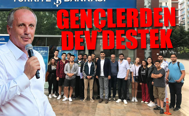 Liseliler ‘Muharrem Öğretmen’e bağış için kuyruk oldu