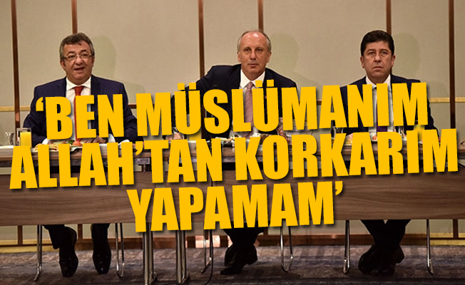 Muharrem İnce başkan yardımcılarını açıkladı
