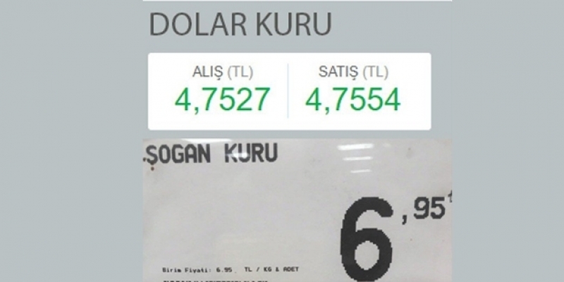 Karamollaoğlu’ndan dolar ve soğan kurları…