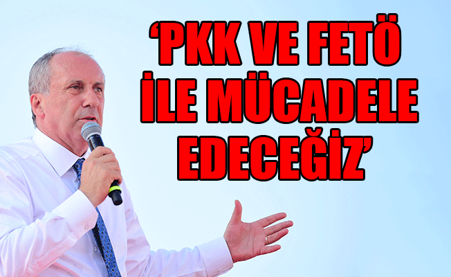 İnce: Kamuda başörtüsü takabilirsiniz böyle bir derdimiz yok bizim
