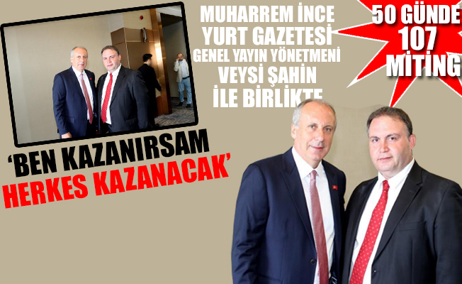 Kazanınca balkonda değil 1. Meclis’te konuşacağım