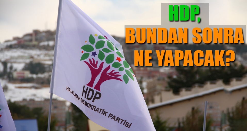HDP bundan sonra ne yapacak?
