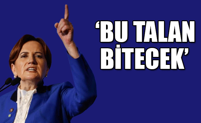 Akşener: Akılları uçmuş şekilde korkuyorlar