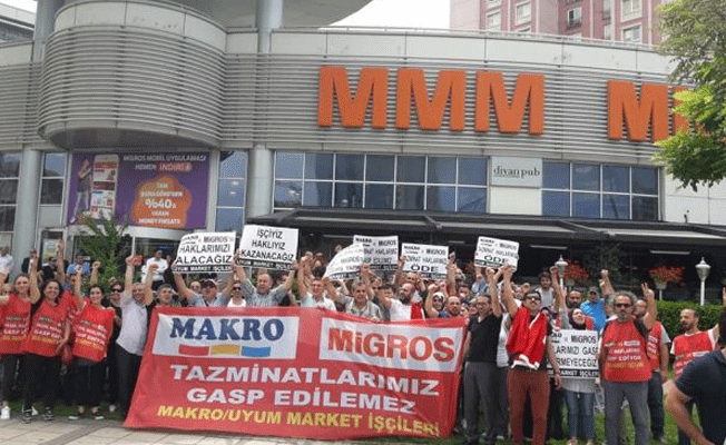 Migros 1500'e yakın işçinin kıdem tazminatını ödemedi