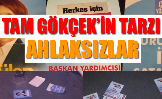 Ankara'da korsan broşür rezaleti
