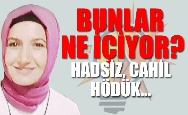 AKP'li kadın kolları başkanından Atatürk'ün partisine çirkin sözler