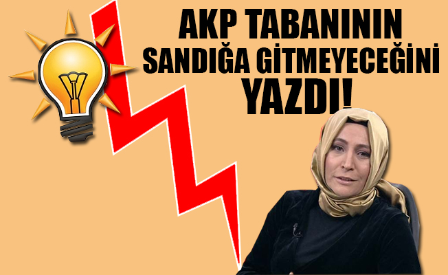 Elif Çakır'dan AKP'yi öfkelendirecek yazı