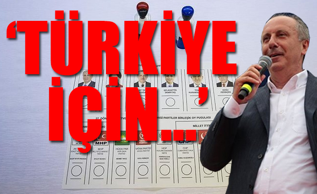 9 siyasi partiden Muharrem İnce'ye destek açıklaması
