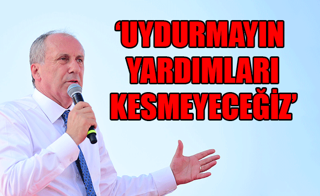 Cumhurbaşkanı adayı İnce: AA, YSK, TRT yöneticilerini yargıya göndereceğim