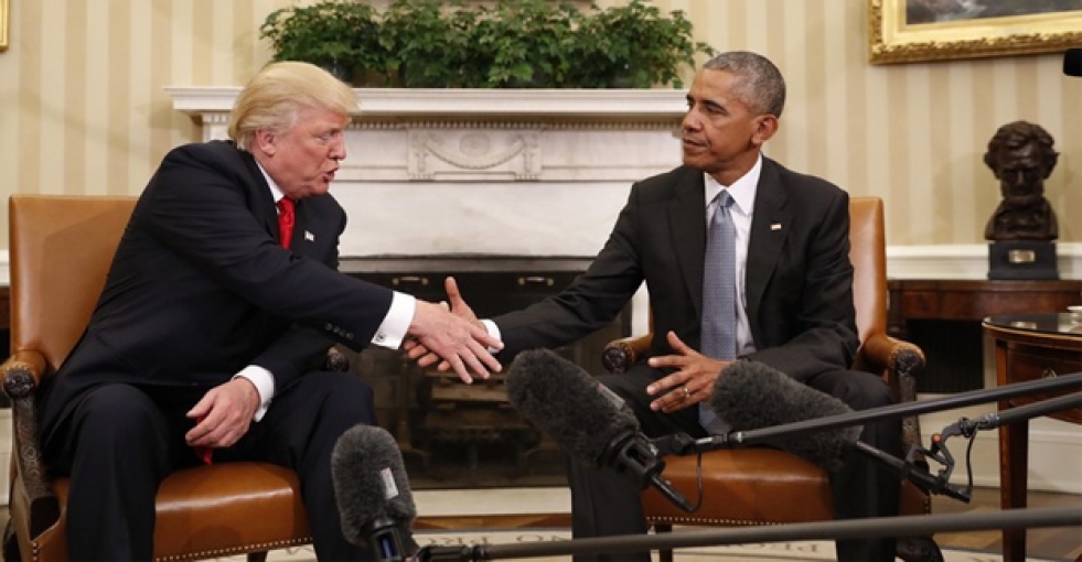 Donald Trump Beyaz Saray'da