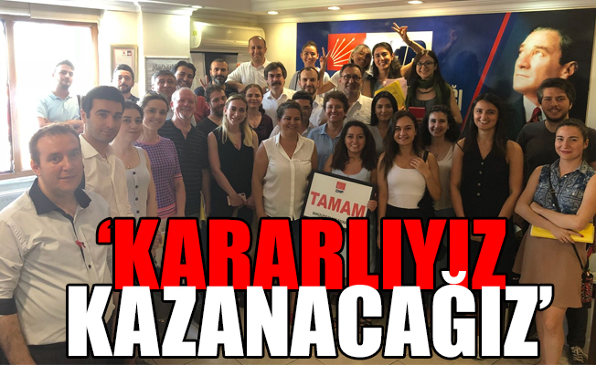 Bahçelievler'deki CHP'li avukatlardan Muharrem İnce'ye mesaj; 'hazırız, söz oy çaldırmayacağız...'