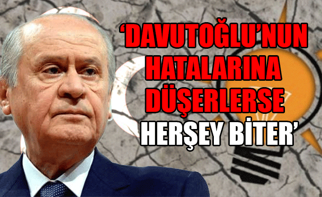 Bahçeli Cumhur İttifakı'nın pimini çekti!