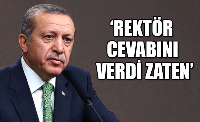Erdoğan: Bana üniversite mezunu değil bile dediler