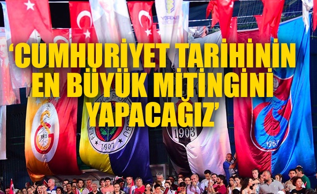 Büyük İstanbul Mitingi'nden önce Muharrem İnce'den flaş çağrı