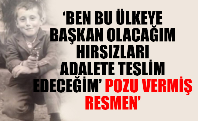Kıpırdama Recep, eller yıkarı!