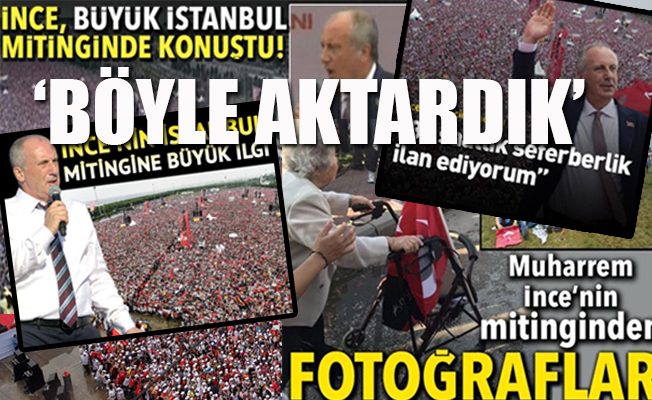 Demirören Grubu'ndan Maltepe mitingi açıklaması!