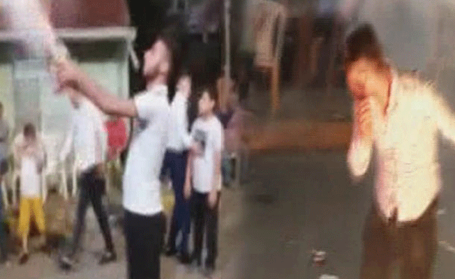 Düğünde havai fişek şovu kötü bitti: 3 yaralı