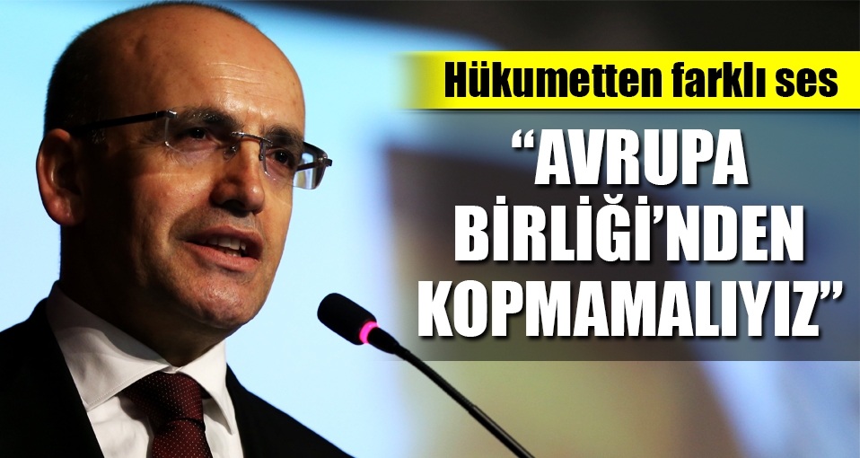 Şimşek: AB'den koparsak FETÖ'nün başarısı olur