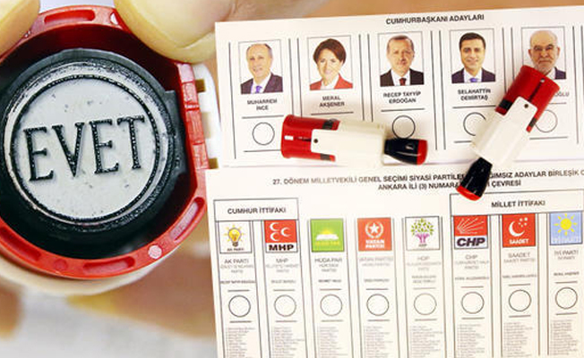 Oy verme işlemi sona erdi