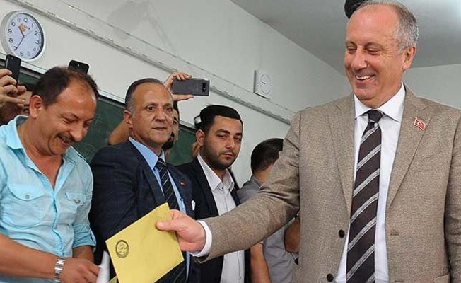 İşte İnce'nin oy kullandığı sandıktan çıkan oylar
