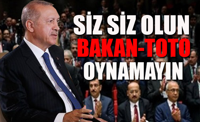 'Erdoğan'ın bu kez çok şaşırtıcı bir kabine yapacak'