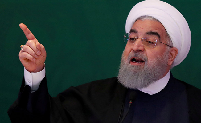 Eylem ve grevlerin sürdüğü İran'da, Cumhurbaşkanı Ruhani'den birlik çağrısı