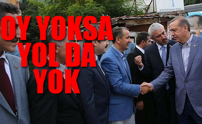 AKP'li başkandan oy oranına göre halka hizmet...