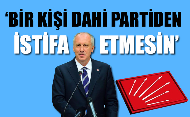 Muharrem İnce'den flaş kurultay mesajı