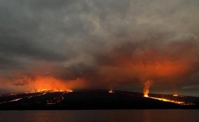 Sierra Negra volkanı aktif hale geldi!