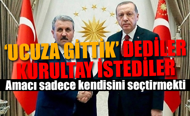 Cumhur ittifakının küçük ortağında isyan...