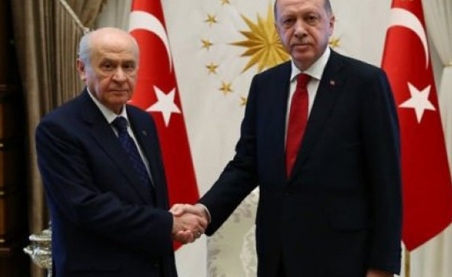 Erdoğan- Bahçeli görüşmesinin detayları belli oldu
