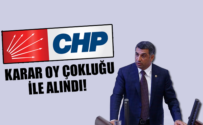 CHP PM'den flaş Gürsel Erol kararı