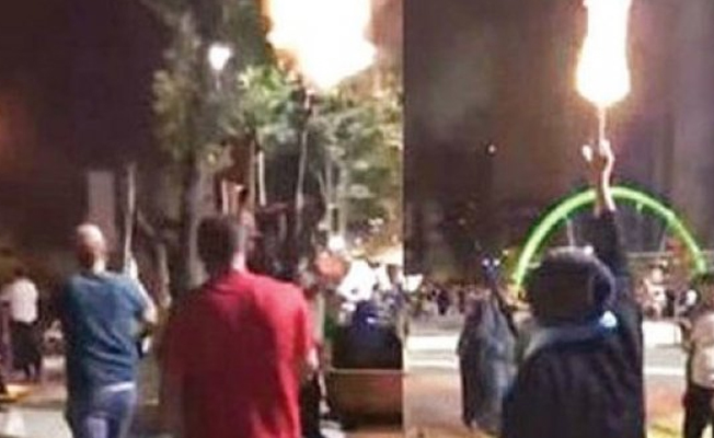 Dehşete düşüren görüntülere 4 gözaltı