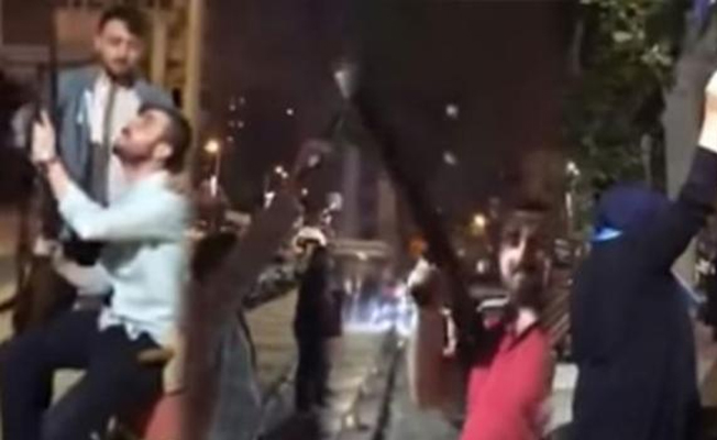 Havaya ateş açarak yapılan zafer kutlamasında flaş gelişme!