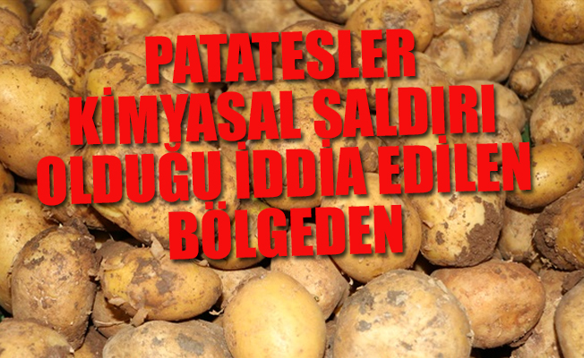 Türkiye'nin, Suriye'den ithal ettiği patatesler hakkında bomba iddia