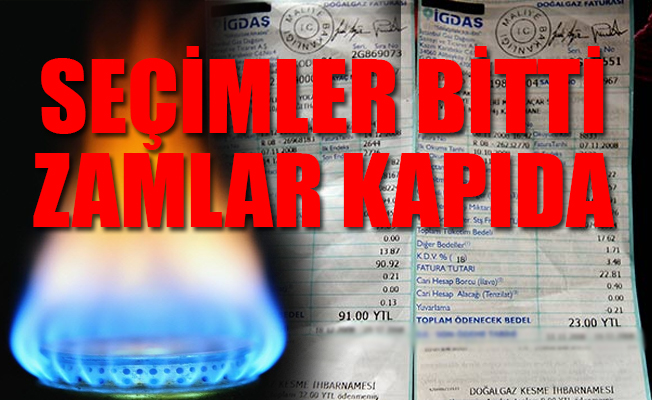 Doğalgaza zam geliyor