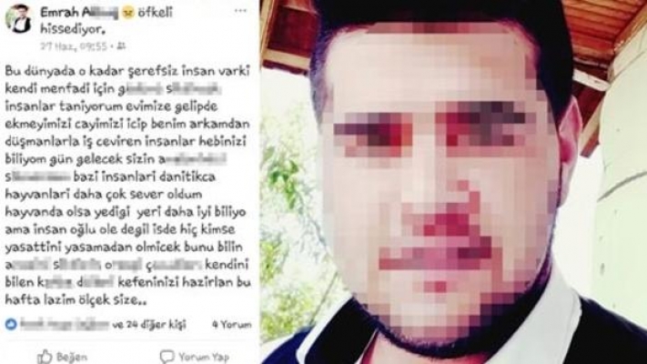 Sosyal medyadan korkunç mesaj