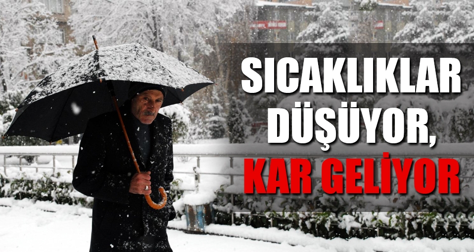 Kar geliyor!
