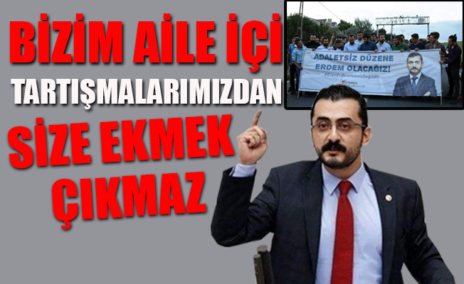 Eren Erdem Silivri'den seslendi! 'Haddinizi bilin'