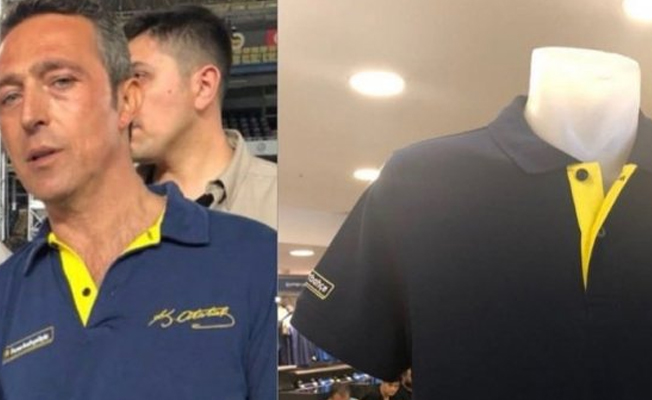 Fenerium'da büyük ilgi gören Ali Koç tişörtü