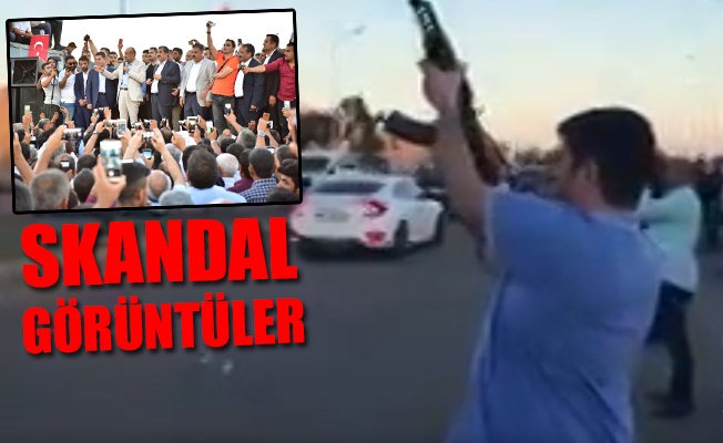 AKP'li Başkan'dan abisine silahlı karşılama