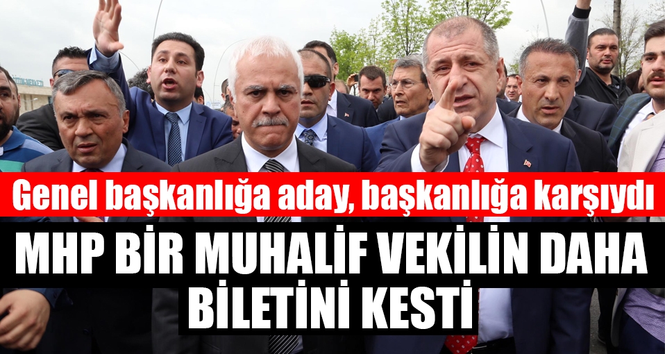 MHP'den flaş Ümit Özdağ kararı