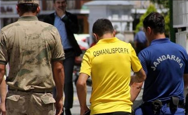Osmanlıspor'un futbolcusu gözaltına alındı