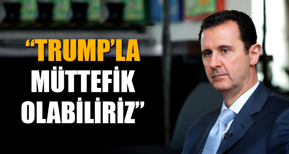 Esad: Trump'la müttefik olabiliriz