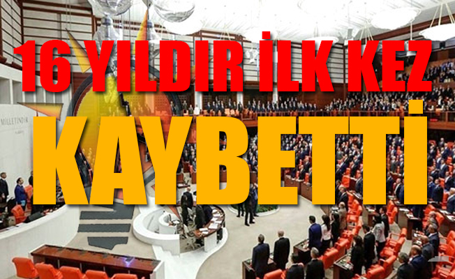 Meclis çoğunluğunu bulamayan AKP bir şeyi daha kaybetti