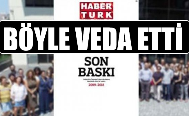 Son baskısını yaptı...
